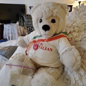 ( Rare)Vintage Italian Diplomat large bear Trupa made in Italy 🇮🇹 #178 of #999